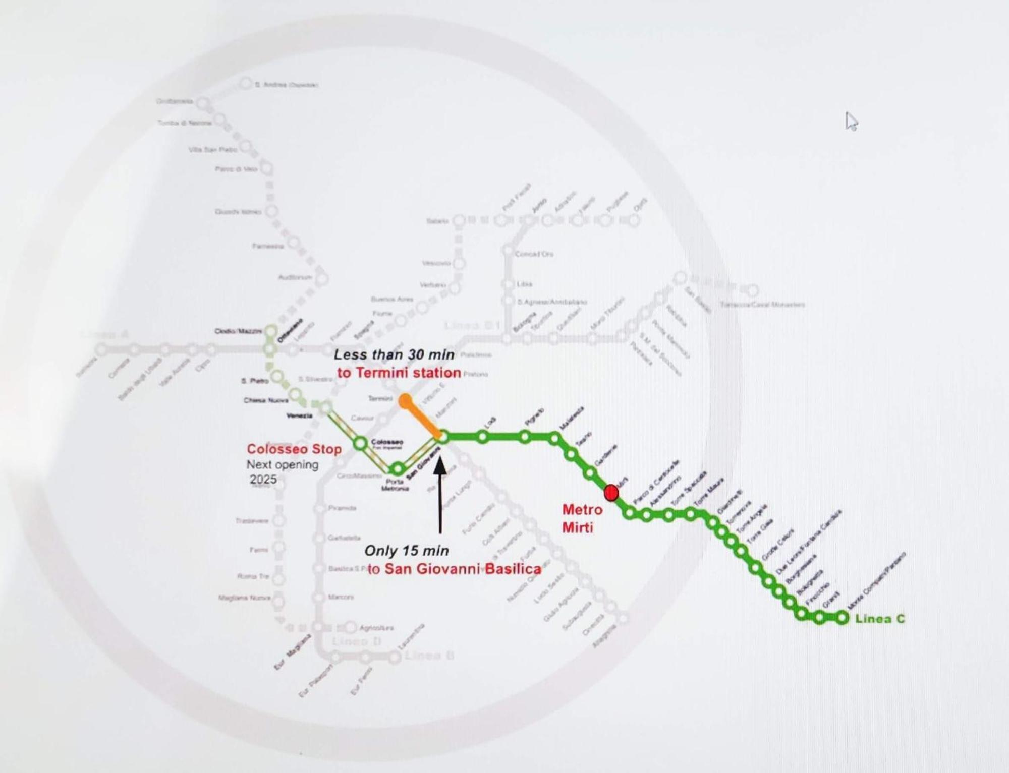 Metro Mirti Rome Suite Eksteriør bilde